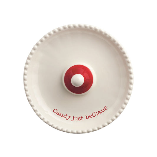 Santa Light-Up Candy Tidbit Pedestal