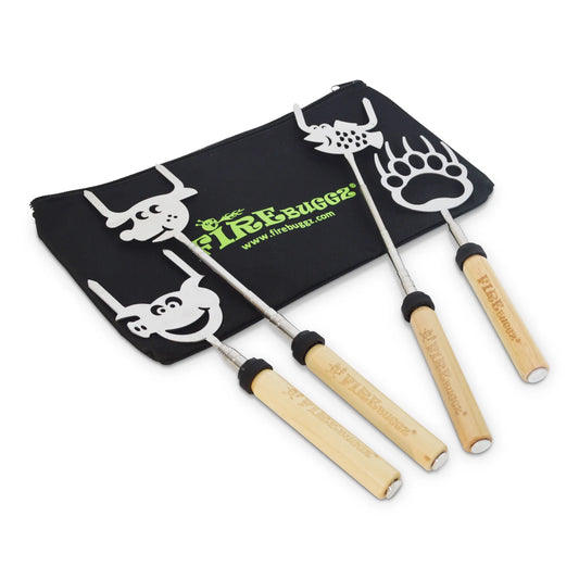 Extendable Reach N Roll Campfire Roaster