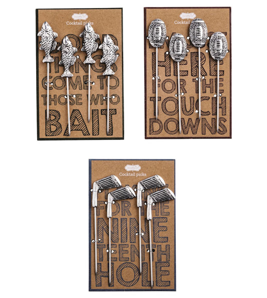 Men's Cocktail Pick Sets